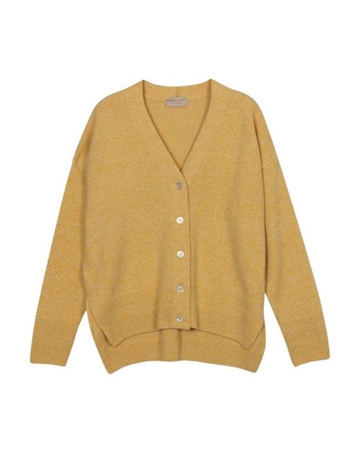 John Smedley Yellow Cardigans