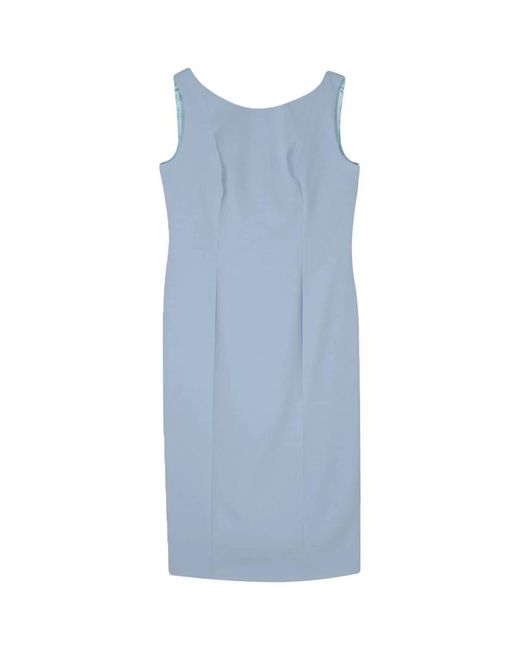 Fely Campo Blue Short Dresses