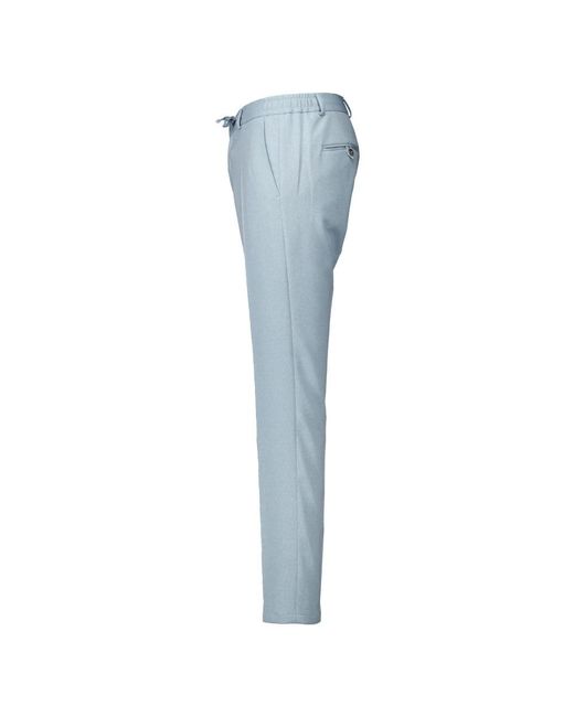 Zuitable Blue Suit Trousers for men