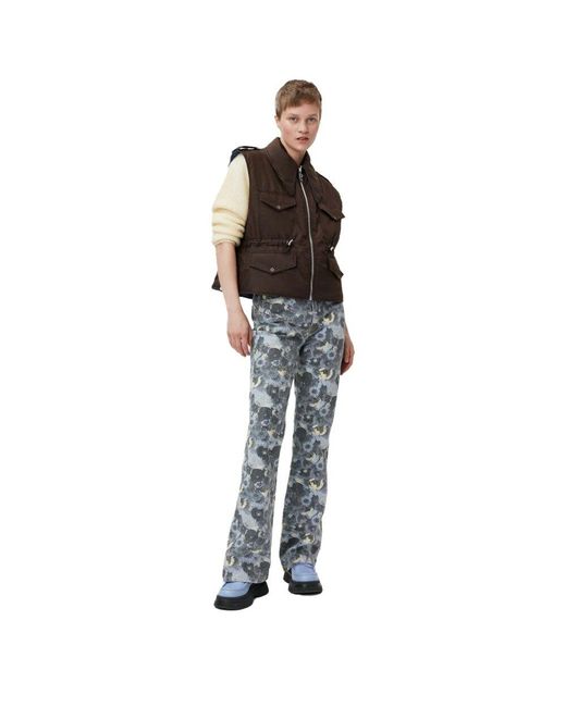 Vests di Ganni in Brown