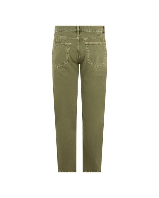Moschino Green Slim Fit Jeans for men