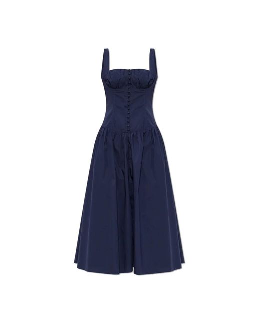 Cult Gaia Blue Midi Dresses