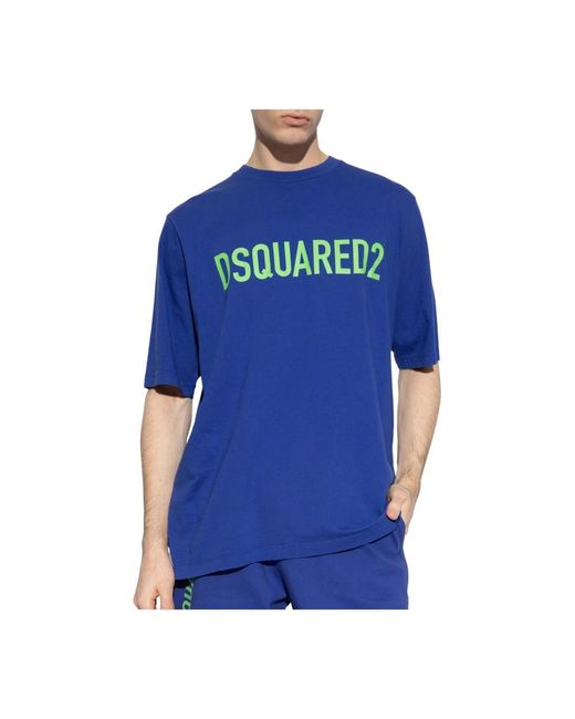 DSquared² Shirts in het Blue voor heren