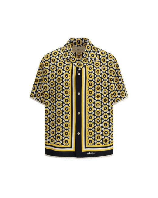 Valentino Green Short Sleeve Shirts for men