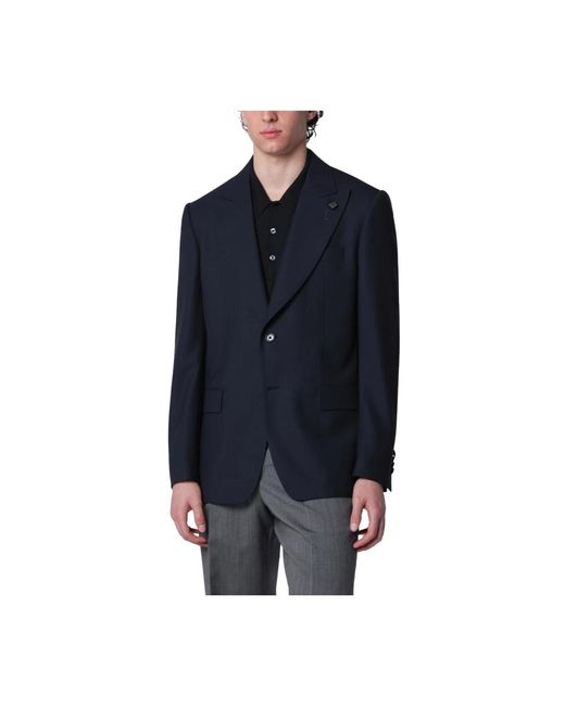 Lardini Blue Blazers for men