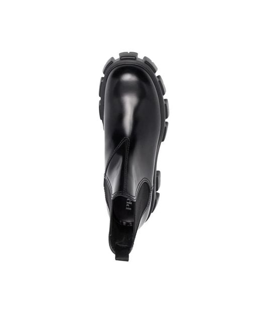 Prada Black Chelsea Boots for men
