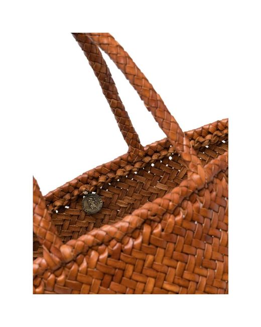 Tote Bags di Dragon Diffusion in Brown
