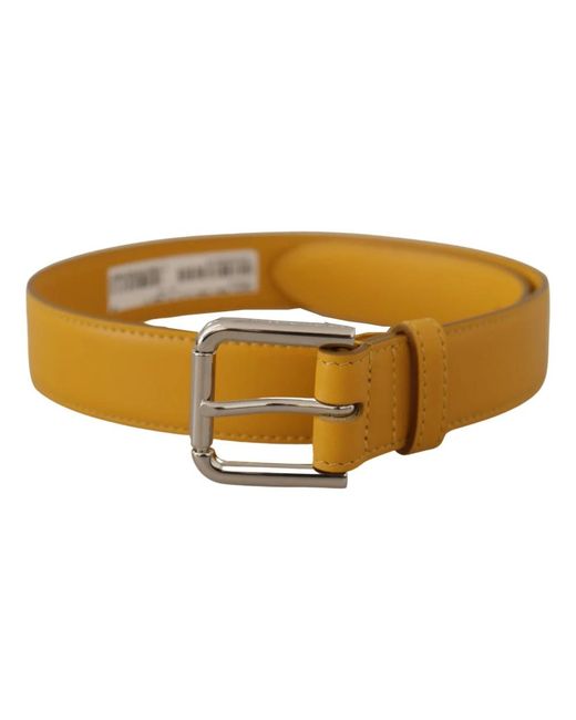 Dolce & Gabbana Orange Belts