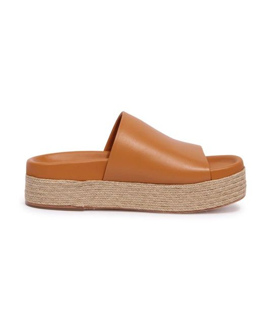 Paloma Barceló Brown Sliders
