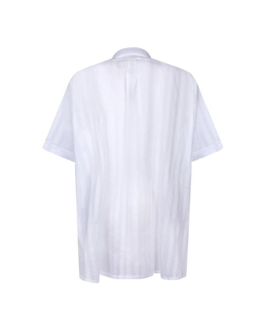 Givenchy White Short Sleeve Shirts for men