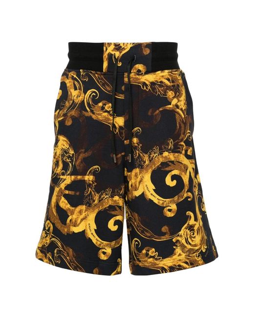 Versace Jeans Couture Black Casual Shorts for men
