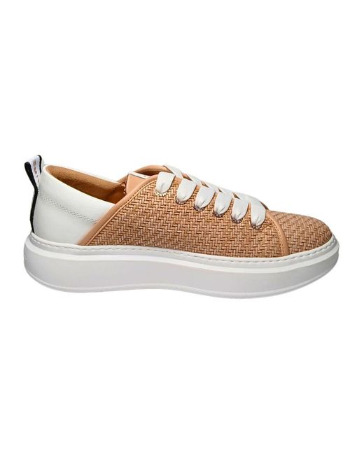 Alexander Smith Brown Pelle sneaker