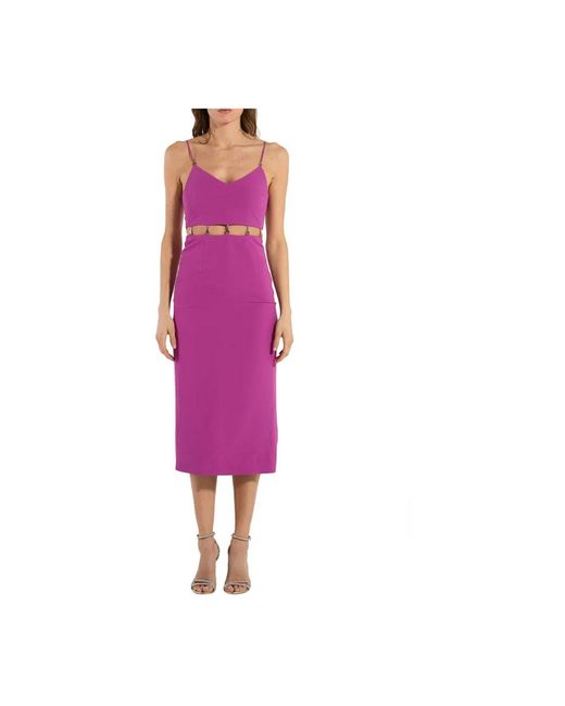 Patrizia Pepe Purple Midi Dresses