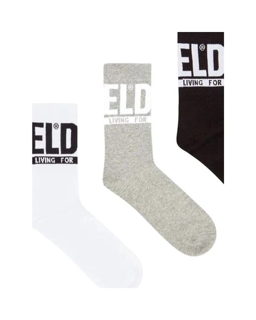 Socks DIESEL de hombre de color Black