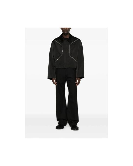 Rick Owens Black Bomber Jackets for men