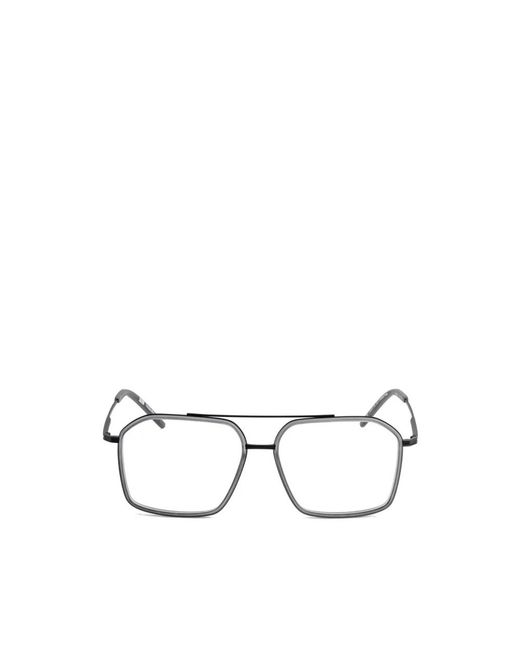 Kaleos Eyehunters White Glasses