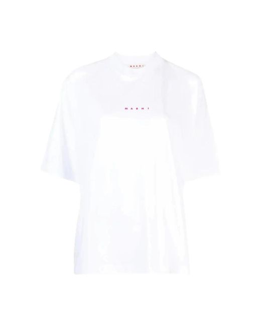 Marni White T-Shirts