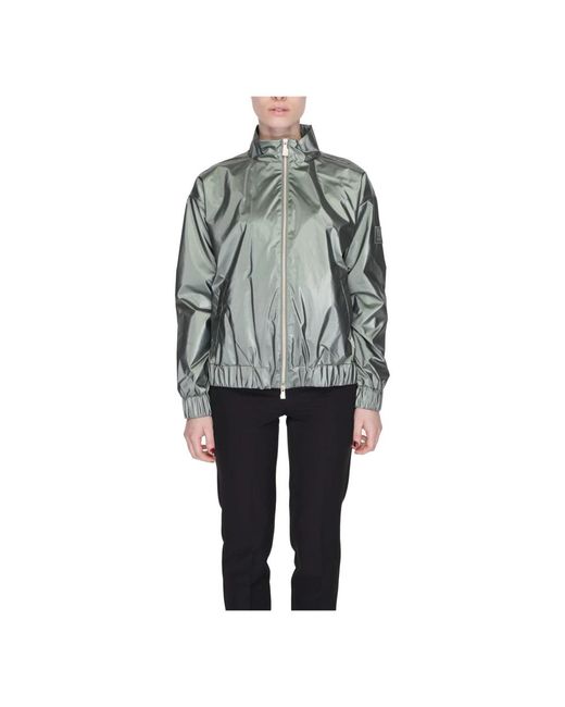 Suns Jassen ,Groen ,Polyester Light Jassen in het Gray
