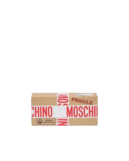 Moschino Red Clutches