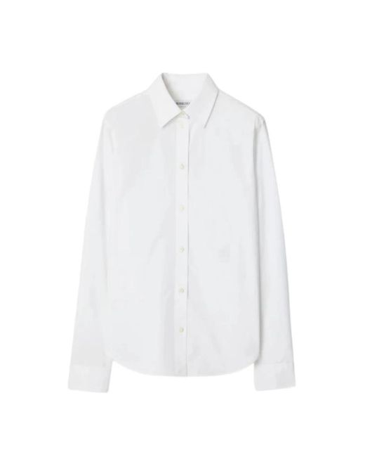 Shirts Burberry de color White