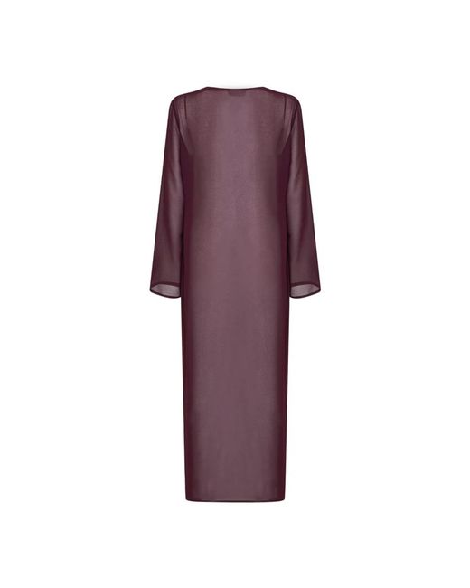 Mc2 Saint Barth Purple Maxi Dresses