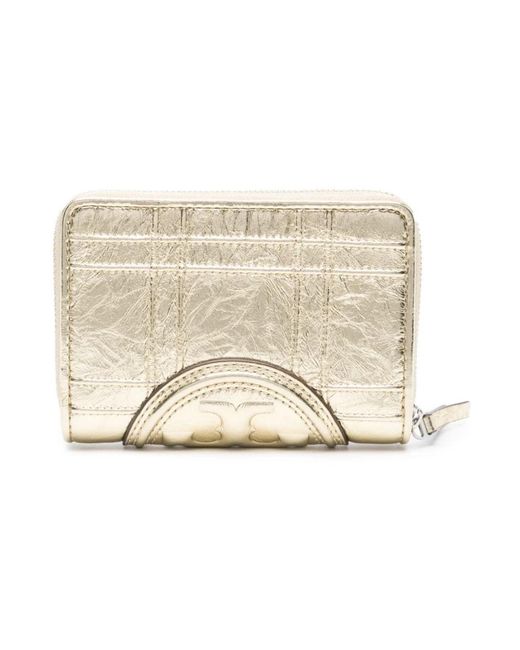 Tory Burch Natural Wallets & Cardholders