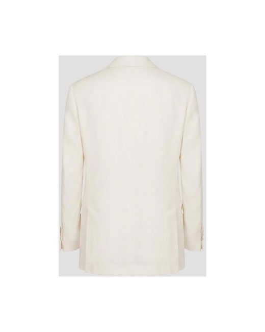 Brunello Cucinelli White Blazers for men