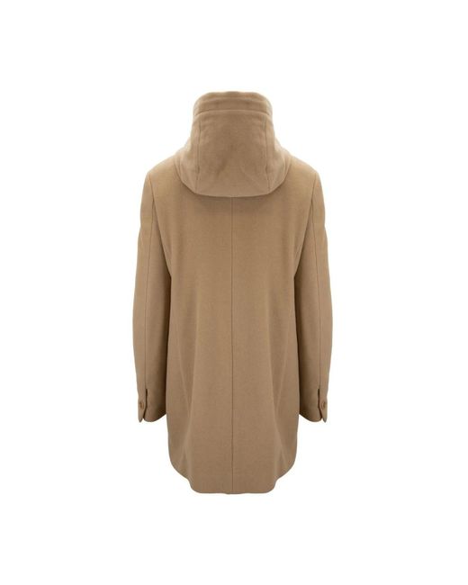 Fay Natural Single-Breasted Coats