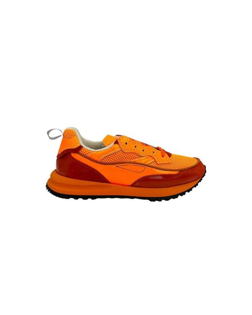 HIDNANDER Orange Sneakers for men