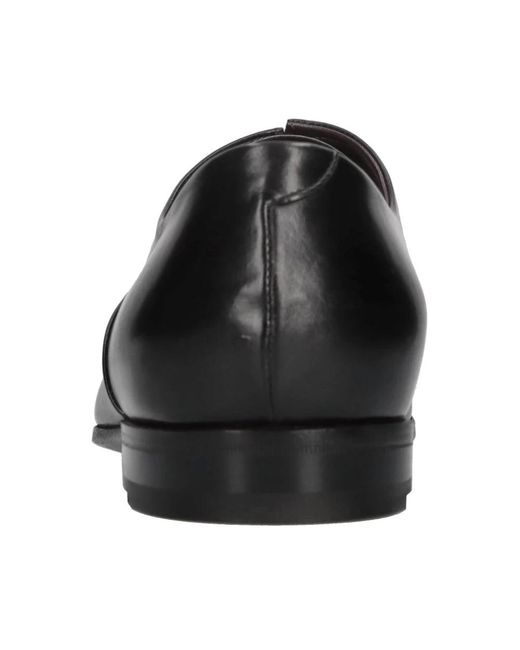 Lidfort Black Dress Shoes for men