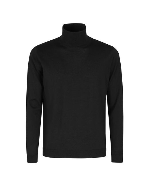 Roberto Collina Black Turtlenecks for men