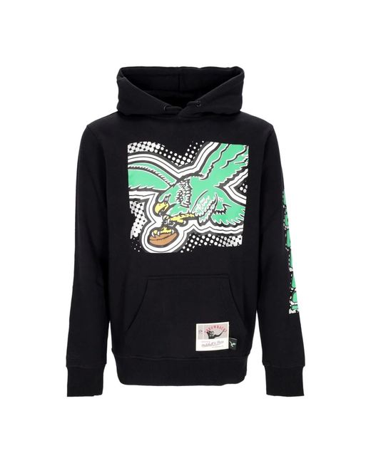 Mitchell & Ness Hoodies in het Black voor heren