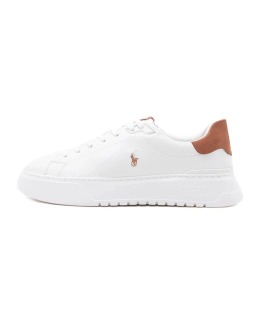 Polo Ralph Lauren White Sneakers for men