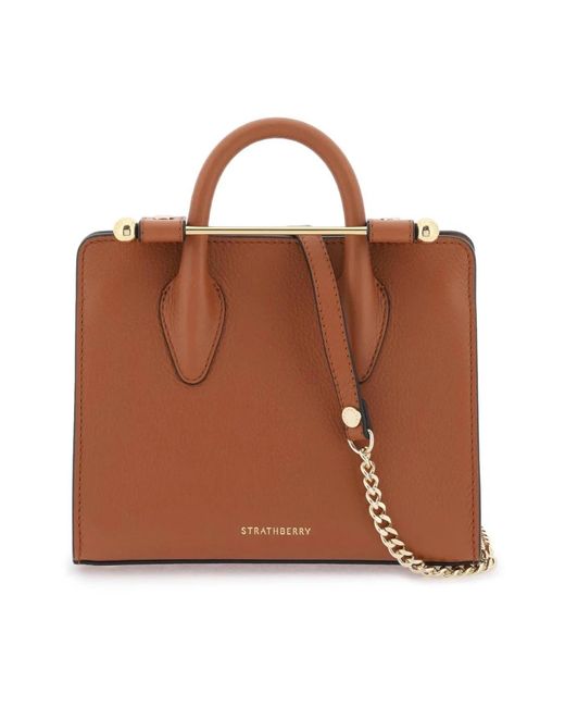 Bags > shoulder bags Strathberry en coloris Brown
