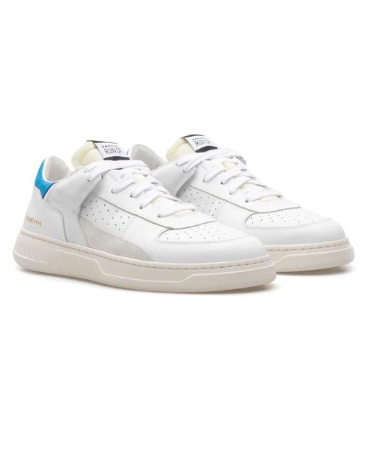 RUN OF White Sneakers evo combi w-bl2