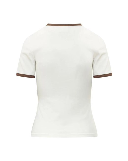 Courreges White T-Shirts