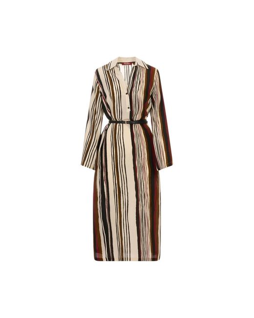 Max Mara Brown Vanesio Kleid