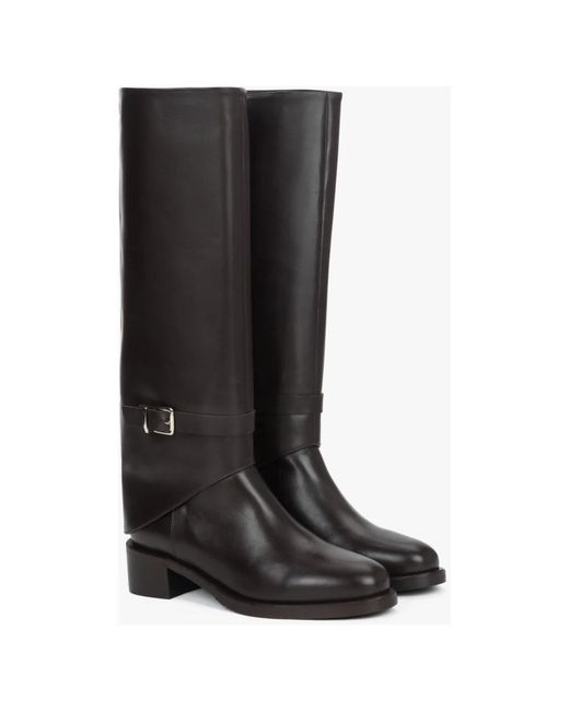 ESTRO Black High Boots