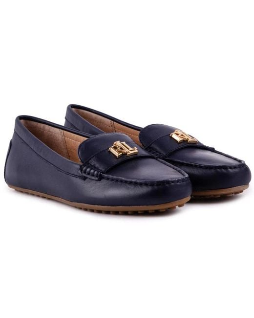 Shoes > flats > loafers Ralph Lauren en coloris Blue
