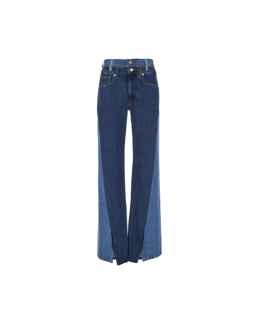 Jeans > boot-cut jeans FRAME en coloris Blue