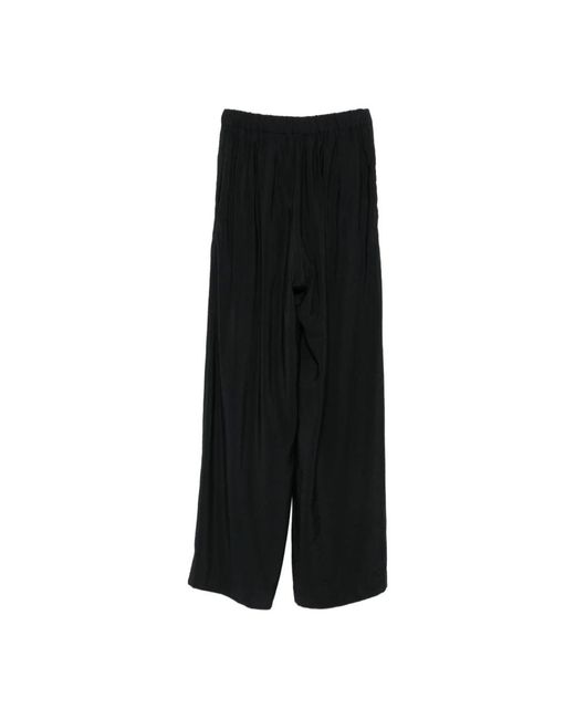 Gentry Portofino Black Wide Trousers