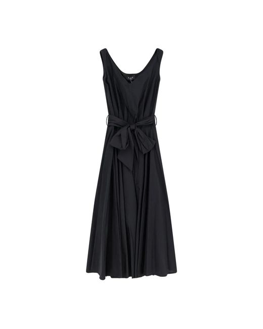 Lavi Black Midi Dresses