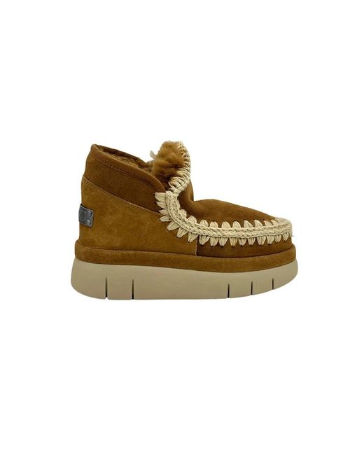 Mou Brown Bounce Welt Boot