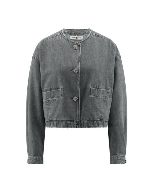Riani Gray Denim Jackets