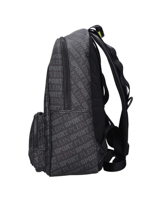 Philipp Plein Gray Backpacks for men