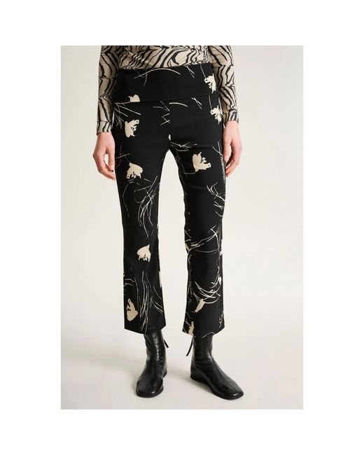 Bitte Kai Rand Black Cropped Trousers
