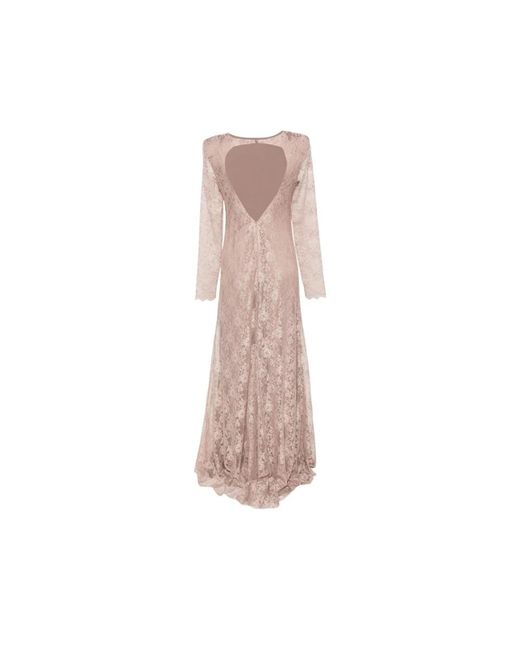 D.exterior Pink Maxi Dresses