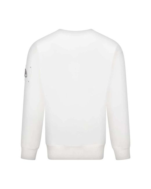 Moose Knuckles White Sweatshirts for men