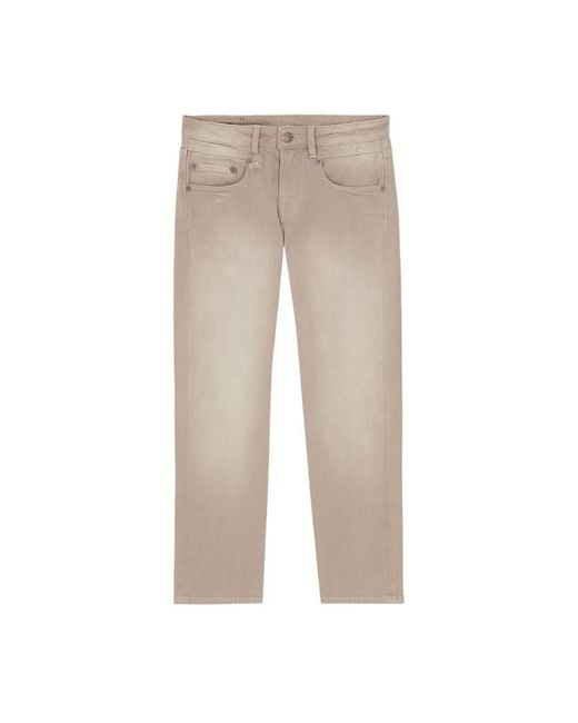 R13 Boy Straight Jean in het Natural