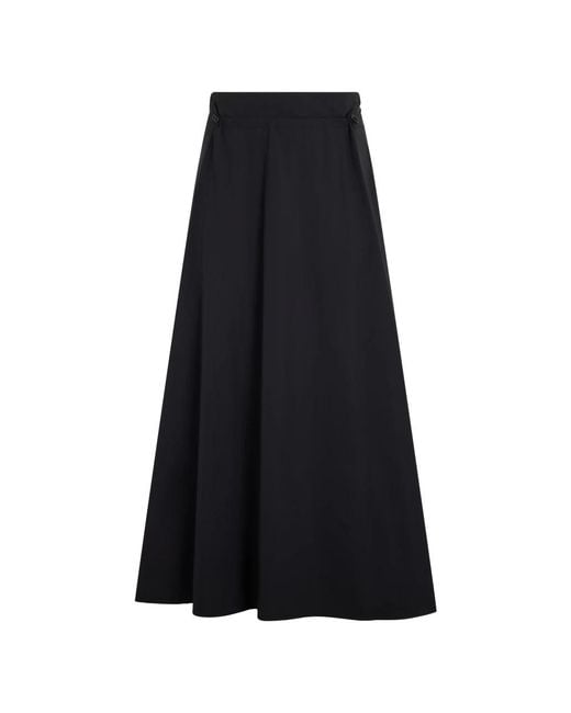 Herno Black Maxi Skirts